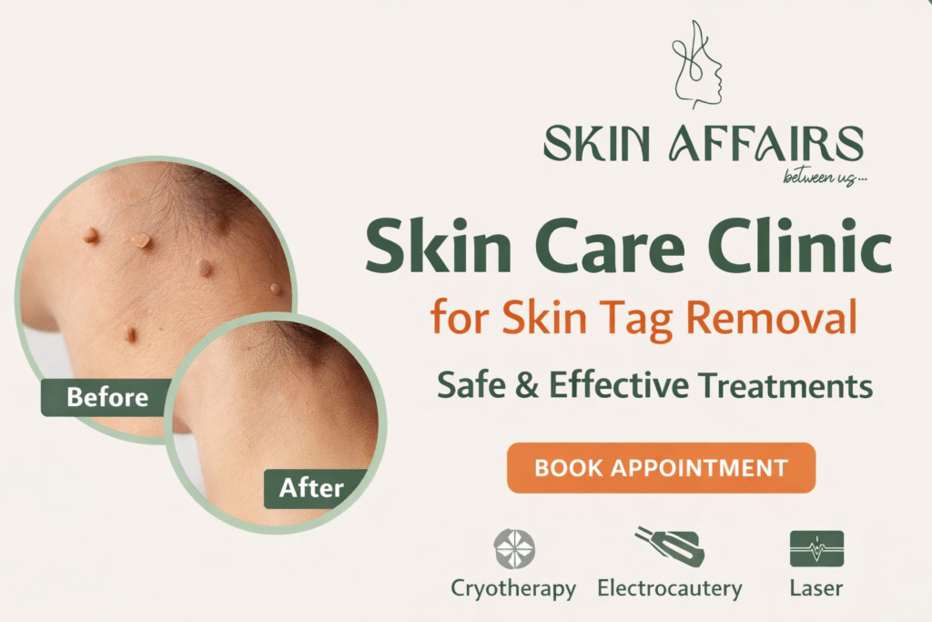 Skin Care Clinic skin kochi tag removal before and after