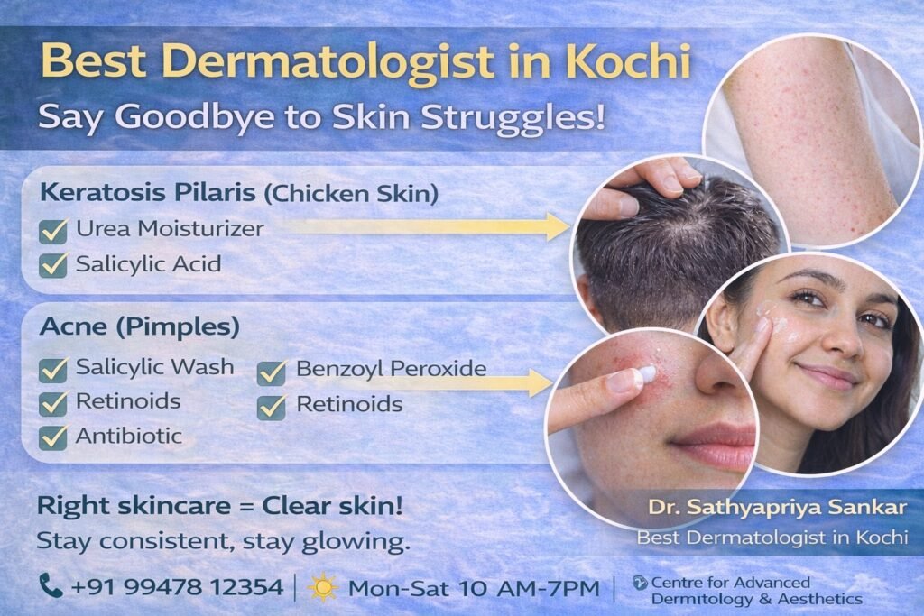 Best Dermatologist in Kochi offering skin, hair, laser and anti-aging treatments
