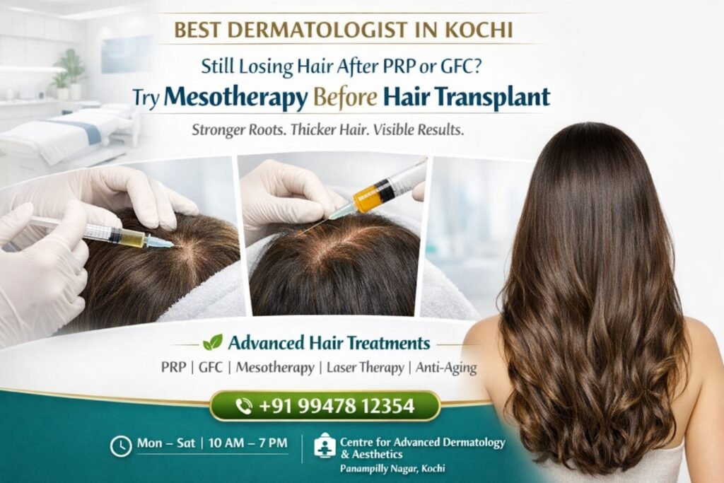 Best Dermatologist in Kochi treating acne, keratosis pilaris and acne marks