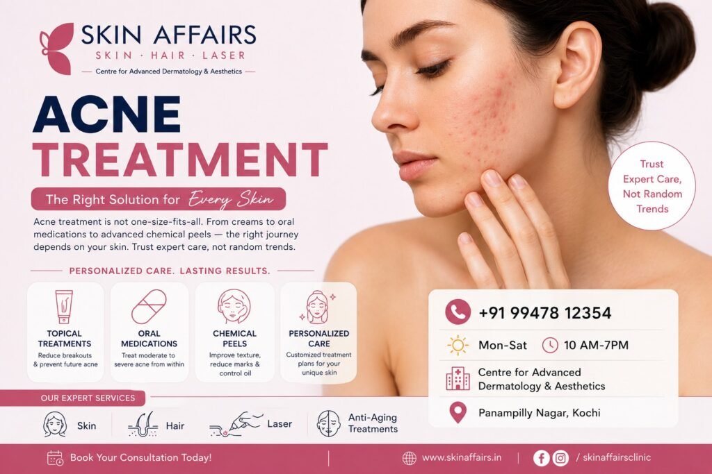 Acne Treatments: The Right Solution for Every Skin Type