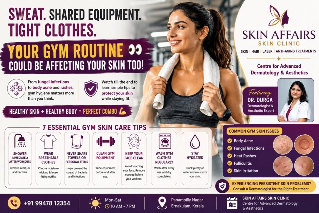 Gym Skin Care Tips: Protect Your Skin While Staying Fit