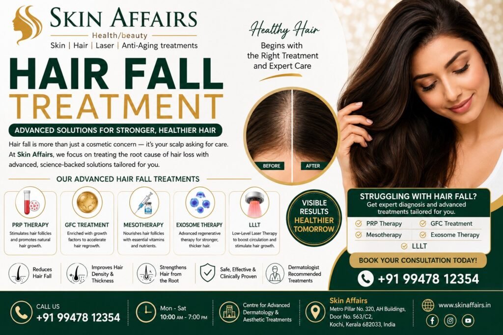 Hair Fall Treatment at Skin Affairs
