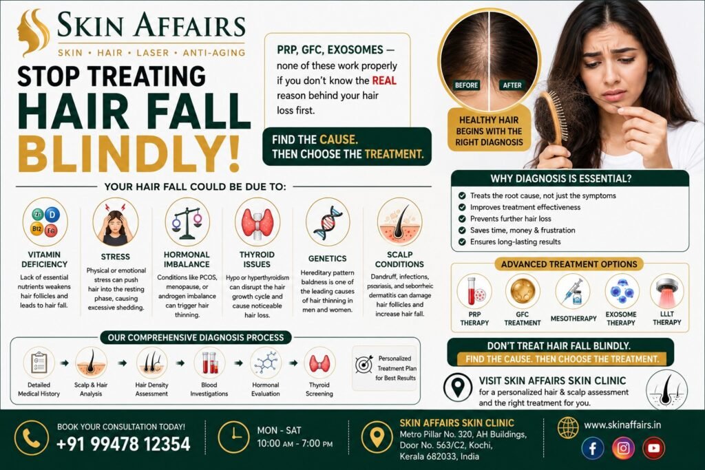 Hair Fall Treatments at Skin Affairs