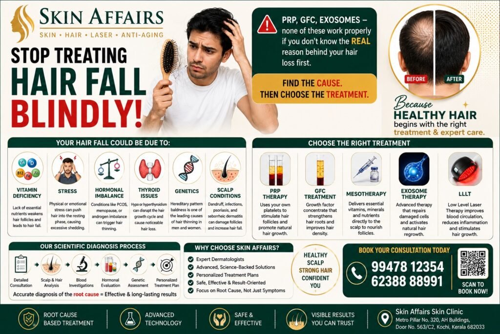 Hair Fall Causes and Hair Loss Diagnosis