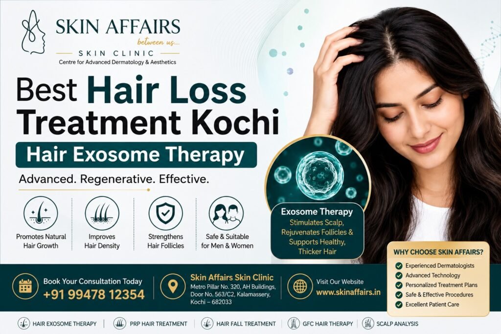 Best Hair Loss Treatment Kochi – Hair Exosome Therapy